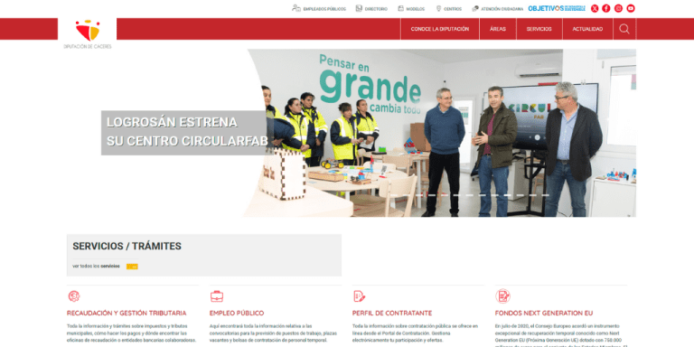 Convocatoria de 73 plazas de Conductor/a-Bombero/a en la Diputación de Cáceres