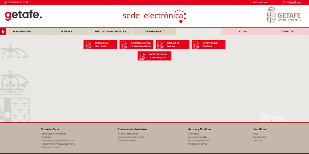 El Ayuntamiento de Getafe busca 15 administrativos