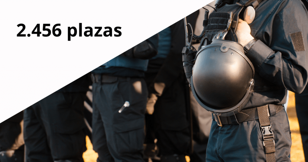 Convocadas 2.456 plazas de Policías Nacionales (escala básica)